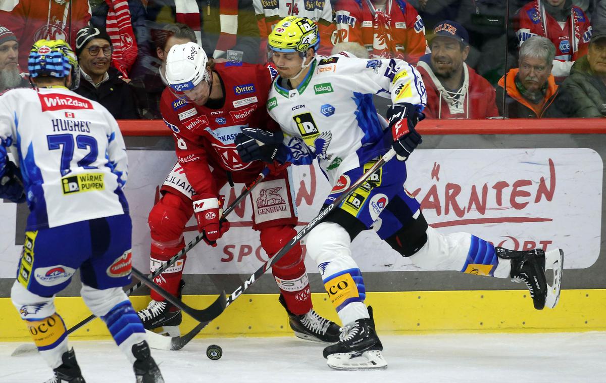 Vsv Beljak KAC Celovec | Celovec je povedel s 3:1 v zmagah proti Beljaku. | Foto EC-KAC/Kuess