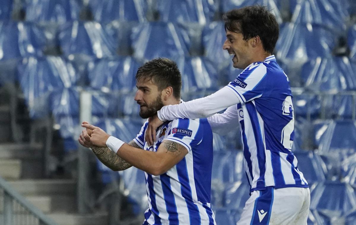 Real Sociedad | Nogometaši vodilnega Reala Sociedada so vknjižili šesto zaporedno prvenstveno zmago. | Foto Reuters