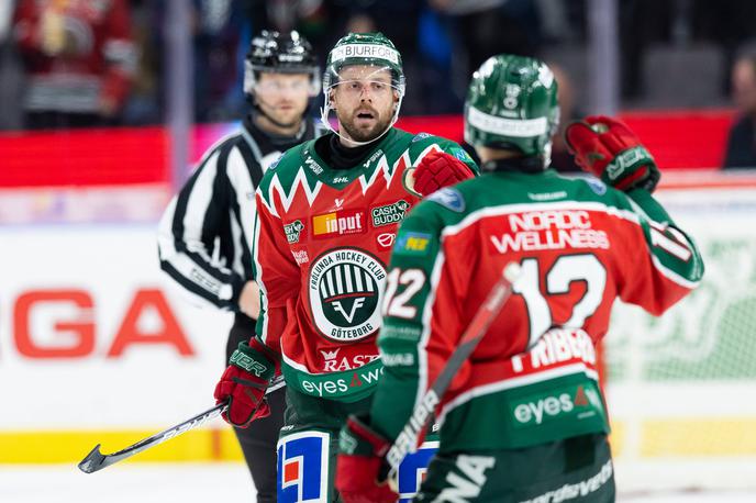 Jan Muršak | Frölunda Jana Muršaka je izgubila prvo tekmo dvoboja za polfinale lige prvakov s švedskim tekmecem Skellefteå. | Foto Guliverimage