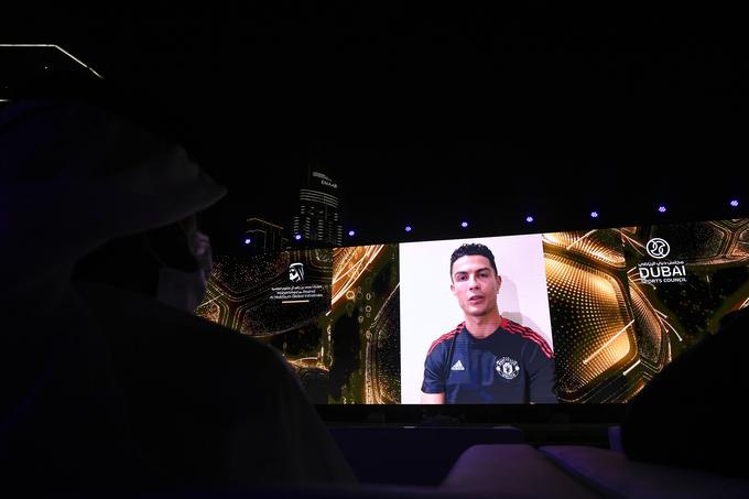 Cristiano Ronaldo je prejel nagrado globe soccer award za najboljšega strelca v zgodovini nogometa. | Foto: Guliverimage/Vladimir Fedorenko