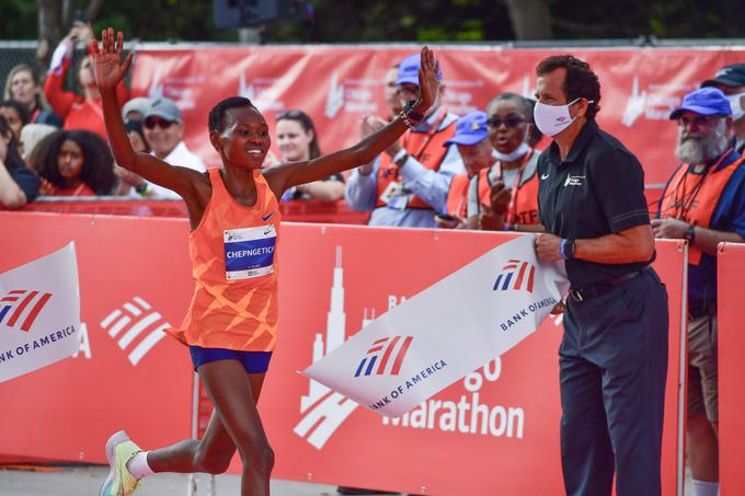 Ruth Chepngetich je bila najboljša pri dekletih. | Foto: Guliverimage/Vladimir Fedorenko