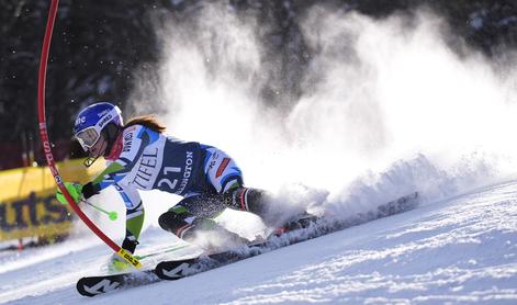 Rast od odsotnosti Shiffrin do prve zmage, Slokar pridobila 15 mest