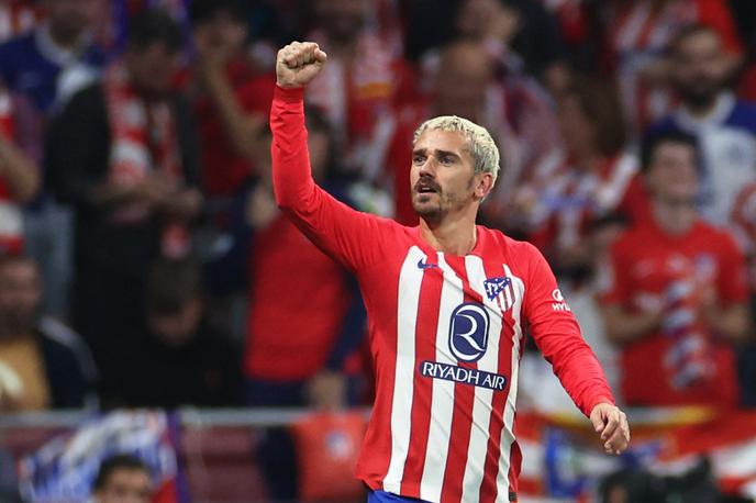 Atletico Madrid Antoine Griezmann | Antoine Griezmann je v 18. minuti zadel za vodstvo Atletica z 2:0. | Foto Reuters