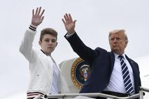 Barron in Donalnd Trump