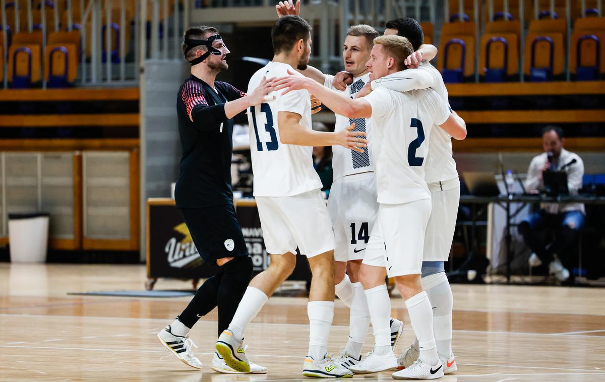 futsal, slovenska futsal reprezentanca | Slovenska futsalska reprezentanca je v ljubljanskem Tivoliju v 2. krogu kvalifikacij za evropsko prvenstvo 2026 premagala Madžarsko s 5:4. | Foto Aleš Fevžer