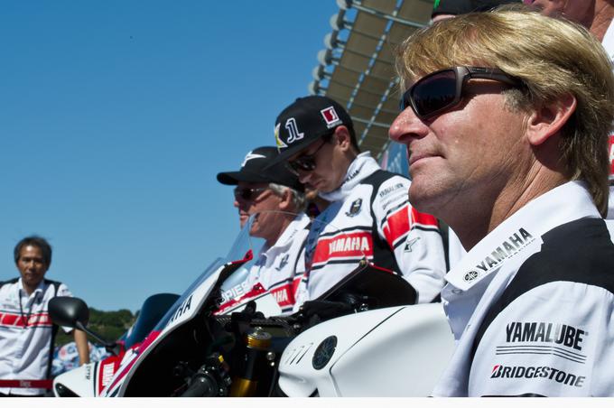 Wayne Rainey se je leta 2011 vrnil na dirkališče, kjer je doživel hudo nesrečo. Vse skupaj je doživljal zelo čustveno. | Foto: Guliverimage/Getty Images