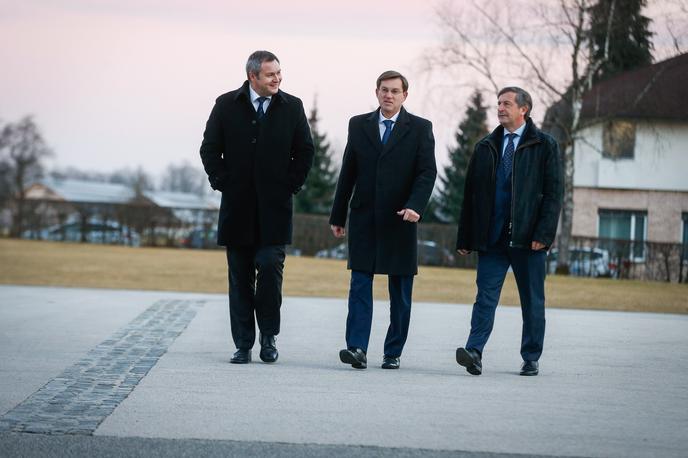 Miro Cerar, Dejan Židan, Karl Erjavec | Foto STA