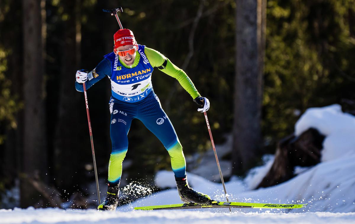 Pokljuka svetovni pokal šprint moški Jakov Fak | Jakov Fak se bo na progo podal kot deveti ob 14.24. | Foto Grega Valančič/Sportida