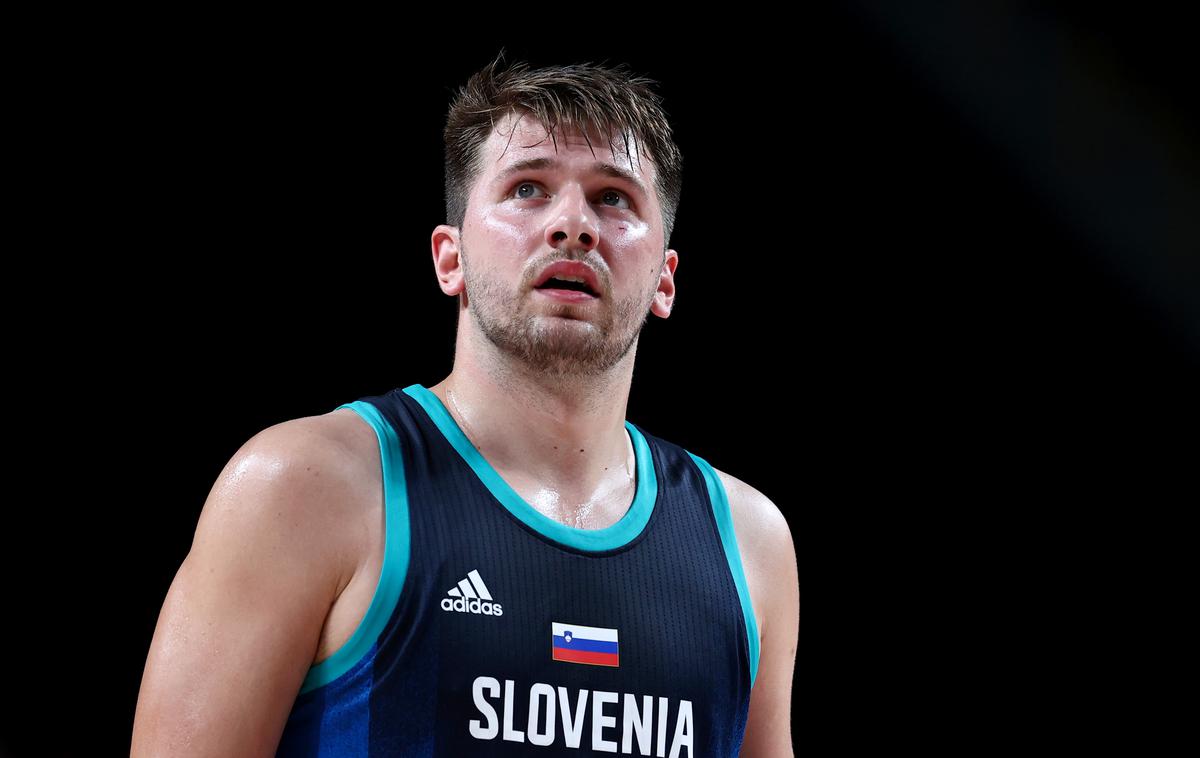 Luka Dončić | Luko Dončića v noči na torek čaka četrtfinalni izziv na olimpijskem turnirju na Japonskem. Pomeril se bo z Nemci, ki so v kvalifikacijah v Splitu pokvarili načrte Hrvatom. | Foto Reuters