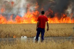 Rekordne temperature na londonskem letališču stopile stezo #foto #video