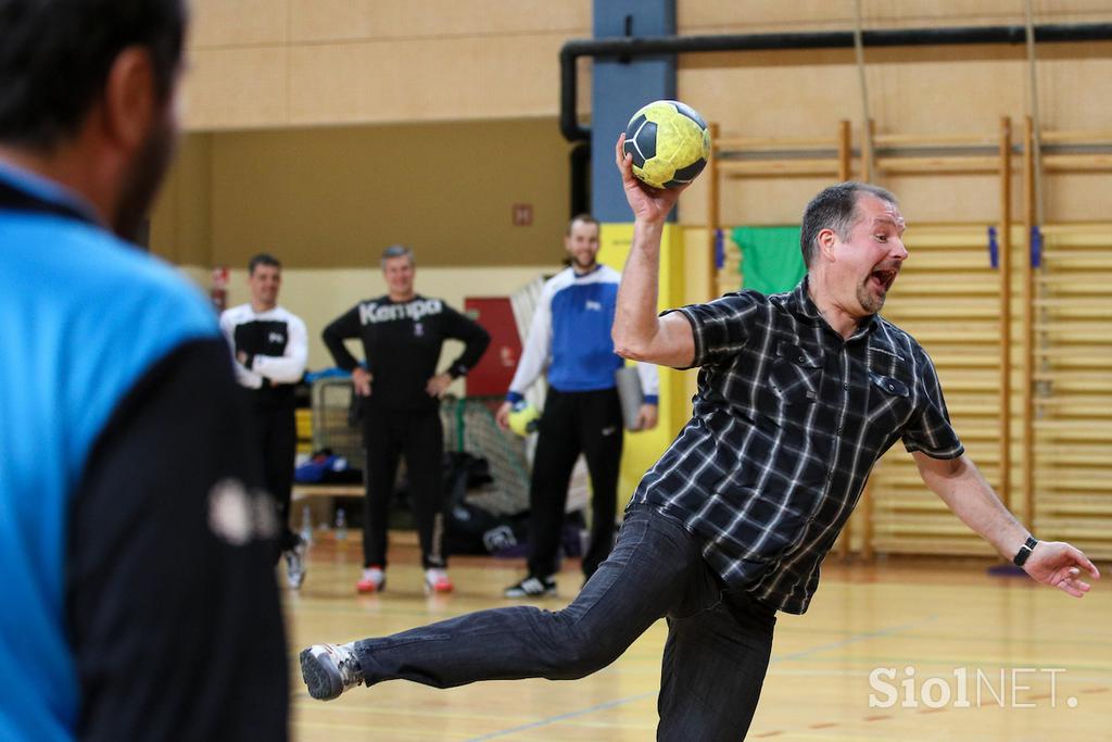 trening rokometna reprezentanca vojašnica