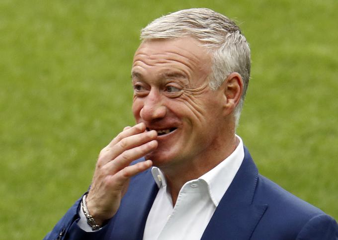 Didier Deschamps je bil evropski prvak že kot igralec. Letos lahko stopi na vrh še kot selektor.  | Foto: Reuters