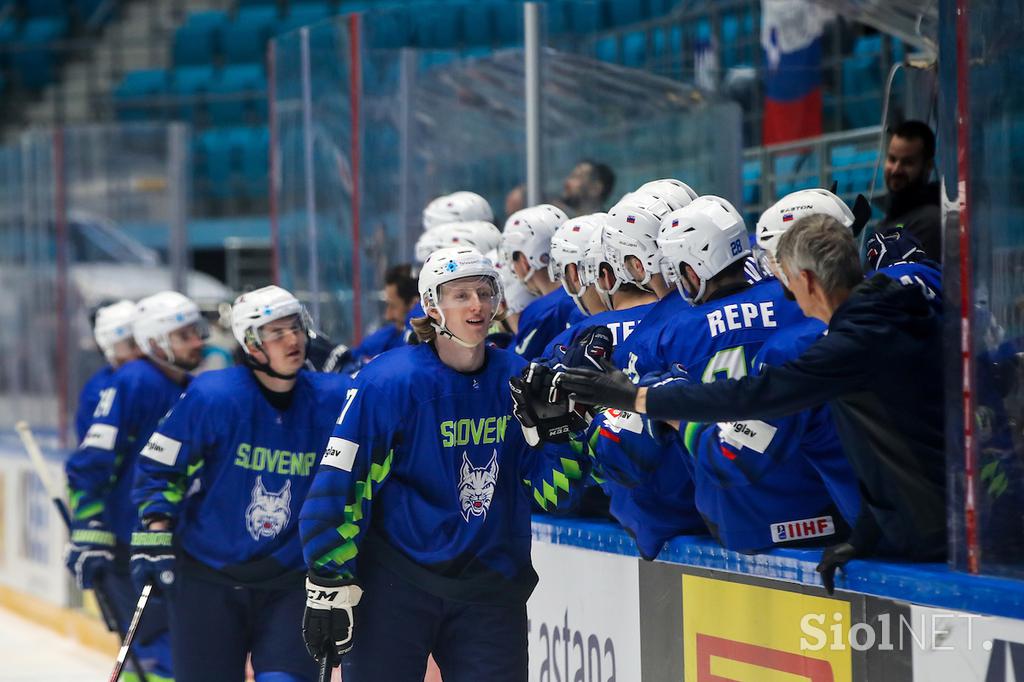 Slovenija Litva svetovno prvenstvo v hokeju 2019 Kazahstan