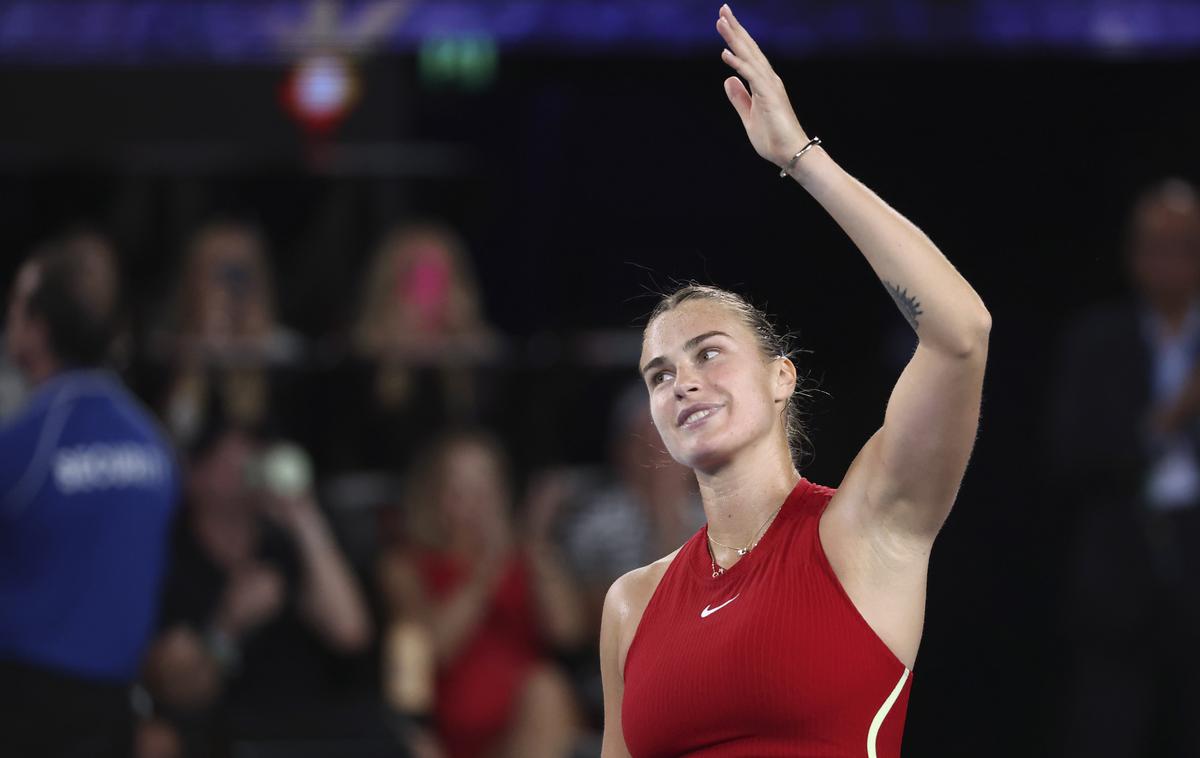 Arina Sabalenka | Beloruska teniška igralka Arina Sabalenka je spet dominirala na igrišču. | Foto Reuters