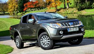 Mitsubishi L200 – občutno izboljšana nova generacija nared tudi za Slovenijo