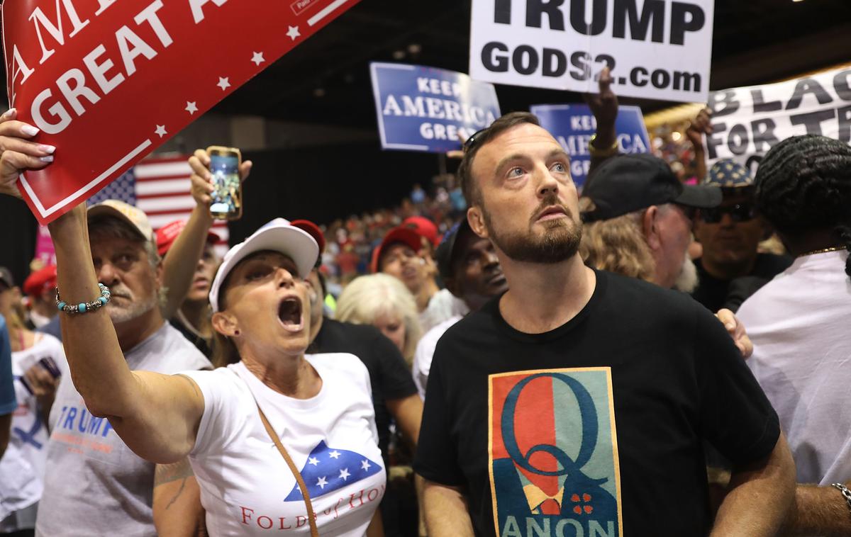 Donald Trump, Qanon, Maga | Foto Getty Images