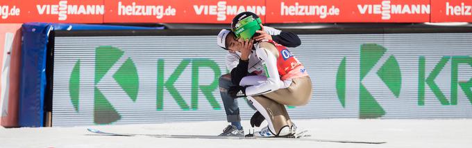 Žiga Papež Peter Prevc | Foto: Vid Ponikvar