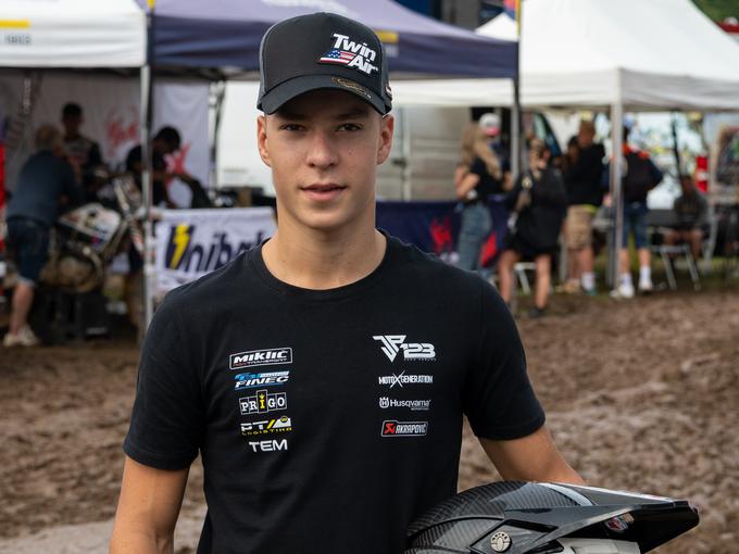 Jaka Peklaj je bil v razredu MX 2 v vlogi favorita in je ta naziv tudi upravičil.  | Foto: Matej Podgoršek