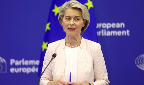 Von der Leyen napovedala deset milijard evrov za pomoč državam po poplavah #video