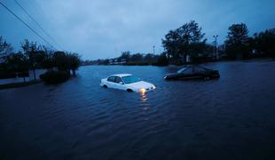 Orkan Florence: ne veter, največje uničenje prinaša dež