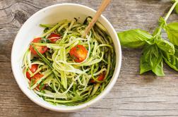 S presežkom bučk si naredite zoodles #recept