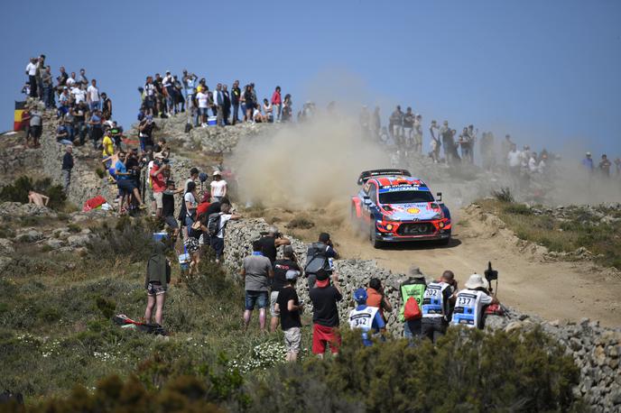 Dani Sordo | Dani Sordo je do druge zmage v karieri prišel prav na zadnji hitrostni preizkušnji relija po Sardiniji. | Foto Guliver/Getty Images