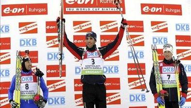 Martin Fourcade zmagal, Marič 13.