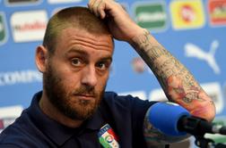 De Rossi vprašljiv za tekmo proti Urugvaju