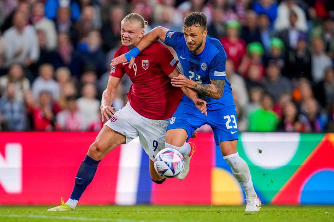 Norveška Slovenija Haaland Brekalo | Foto Reuters