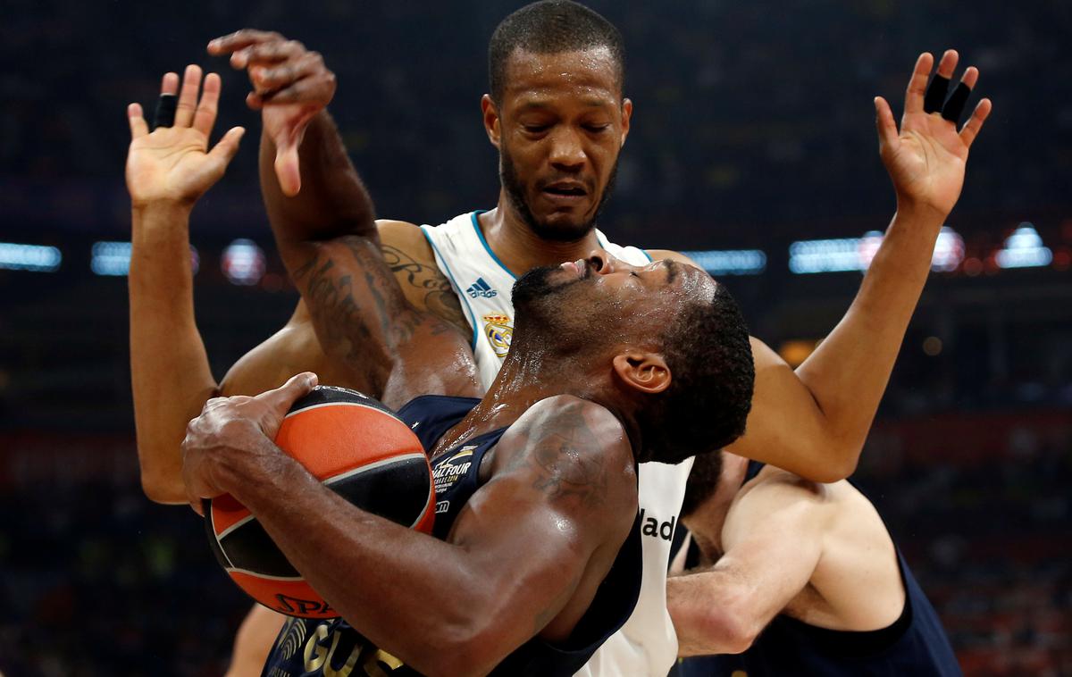 Anthony Randolph | Real je do zmage prišel s trojko dve sekundi pred koncem srečanja.  | Foto Reuters