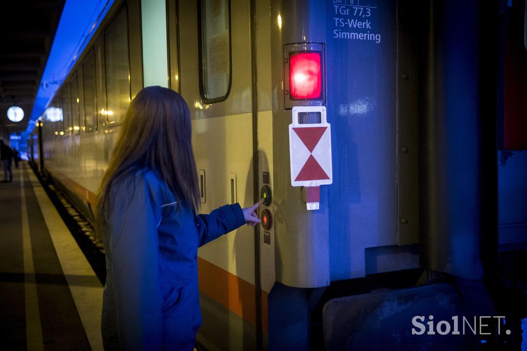 Ženske v moških poklicih vlak sprevodnica vlakovodja