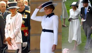 Tako se je Melania poklonila princesi Diani in Meghan Markle #video #foto