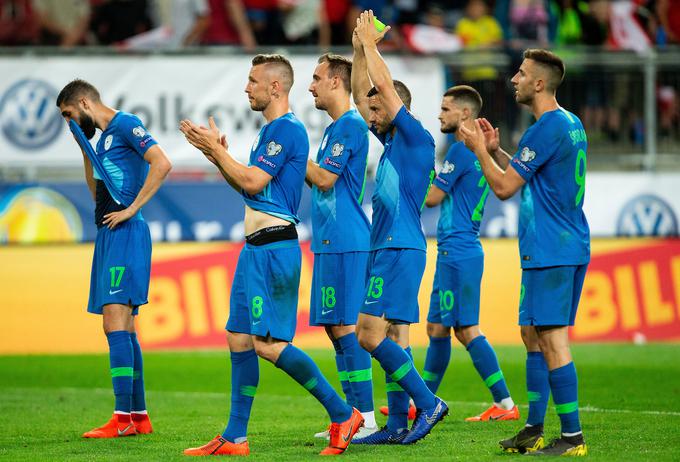 slovenska nogometna reprezentanca Avstrija Celovec kvalifikacije Euro 2020 | Foto: Vid Ponikvar