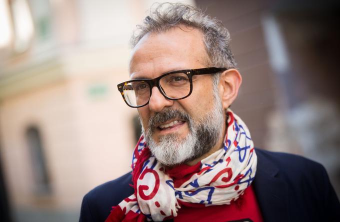 Massimo Bottura, kuharski mojster iz najboljše restavracije na svetu 2018 | Foto: Vid Ponikvar