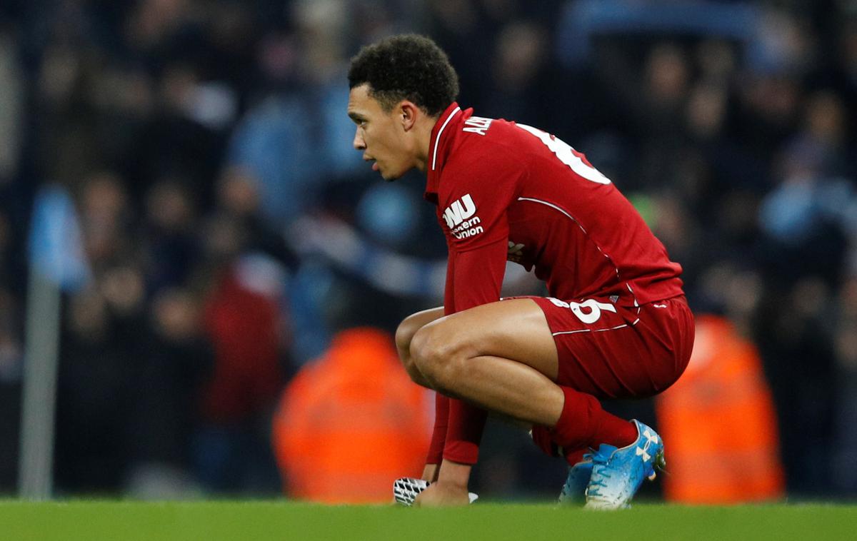 Trent Alexander-Arnold | Trent Alexander-Arnold nekaj časa ne bo na voljo trenerju Liverpoola Jürgenu Kloppu. | Foto Reuters