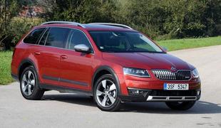 Škoda octavia scout – avanturistična čehinja se ne boji slovenskih stranpoti