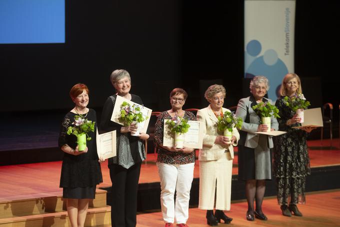 Podelitev priznanj in častnih članstev najbolj predanim mentorjem in podpornikom Bralne značke | Foto: Bojan Puhek